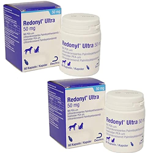 Dechra - Redonyl Ultra 50mg für Hunde und Katzen - Doppelpack - 2 x 60 Kapseln