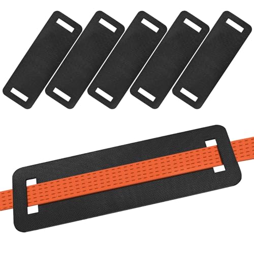 6 Stück Gummi Kantenschutz für Zurrgurte bis 54mm Breite, 290 x 100 x 3mm, Ladungssicherung Setzurrgurte, Kantenschoner Spanngurte