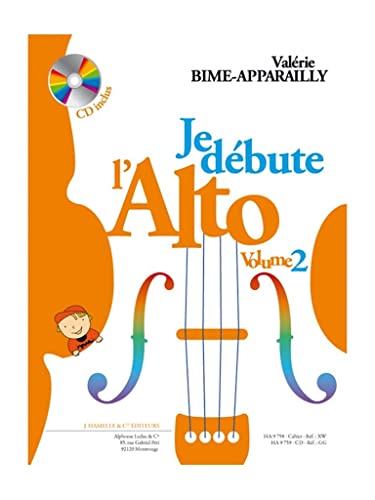 VALERIE BIME-APPARAILLY : JE DEBUTE L'ALTO - VOL. 2 - RECUEIL + CD