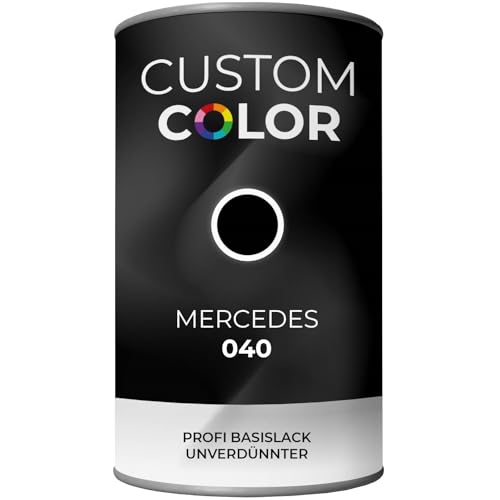 Custom Color Autolack 1 Liter für MERCEDES 040 basislack unverdünnter 1:1