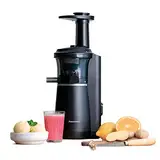 Panasonic Slow Juicer MJ-L501KXE Entsafter (Entsafter für Obst/Gemüse, Saftpresse, Sorbet Herstellung, Entsafter elektrisch, 150 W, schwarz)