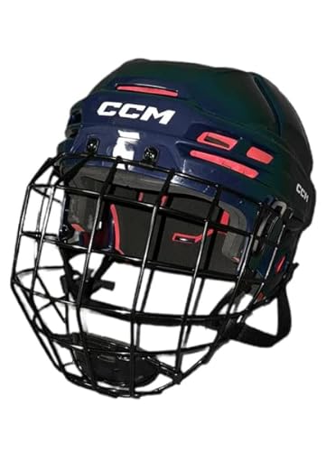 CCM Tacks 70 Helm Combo Senior, Größe:M, Farbe:Navy