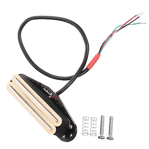 CIMAXIC Musik Instrument Pickup Tonabnehmer für Gitarre Gitarrentonabnehmer für Klassischen Vintage Sound Vielseitig und Kompatibel mit Meisten Gitarren Einfach zu Reinigen Warten