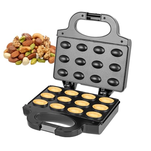 Nuss-Keksform – Doppelseitige Heiz-Keksbackmaschine | Nusskeksmaschine für Frühstück, Fast Food, Mittag- und Abendessen, Werkzeuge
