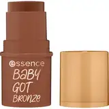 essence baby got bronze bronzing stick, Konturstift, Nr. 40, Braun, natürlich, strahlend frisch, vegan, ohne Konservierungsstoffe, ohne Parabene, ohne Mikroplastikpartikel, 1er Pack (5.5g)