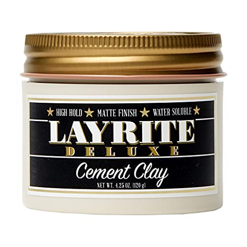 Layrite Cement Clay 120g | Hochhalten | Wasserlöslich | Mattes Finish