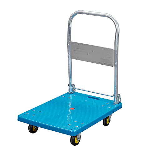 Heavy Duty Light Weight KATSU Plattformwagen Klappbar bis 150 kg Tragkraft Schwerlast Falten LKW Cart für den Gütertransport