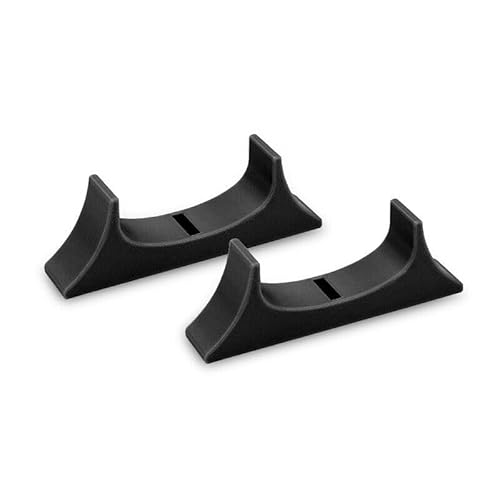 XBERSTAR Wii U Konsolenhalter Vertikaler Ständer für WII U Konsole 3D Druck Ständer Kühlung Halter Basis Horizontale Stützhalterung (Schwarz)