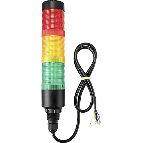 TRU COMPONENTS Signalsäule TC-9539296 LED rot, gelb, grün, 1 Stück