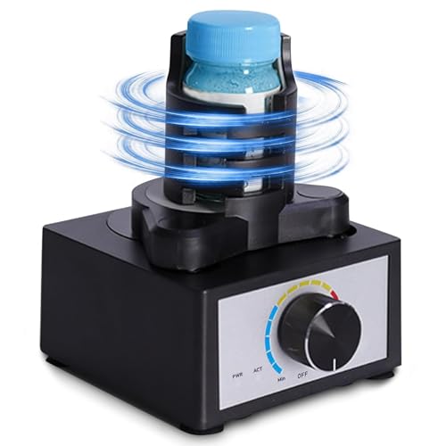 Vortex Mixer, Turbo Shaker, Flüssiger Vortex-Shaker, Mischer 300-2400 U/min Geeignet 10–100 ml, Farbstreuer für Hobby-Farb-Shaker, Nagellack, Labor, Acrylfarbe