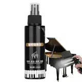 120ml Klavierpolitur Und Reiniger, Hochglanz-Finish Für Klaviertasten - Klaviertastenreiniger, Klavierlack Und Reiniger, Klaviertastenreiniger Guitar Polish Spray Musikinstrumentenpolitur