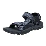 OutPro Herren-Sandalen Wandersport-Sandalen rutschfest bequem offener Zehenbereich lässige Strandsandalen,Blau 45