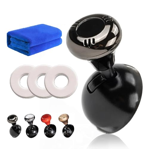 ZEID Car One-Button Start Rocker, Automotive One-Touch Start Button, Car Joystick Starter, Car Start Button Cover, Car Push to Start Button Rocker, Car Engine Start Stop Button, Black
