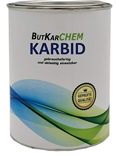 ButKarCHEM Karbit (Kabit Kabitt karbitt Karbit Karbid Steine) nur 3% Staubanteil lang anhaltendes Gas (Karbid Lamp Lab Nr.33469187)(24h Sofort - Versand (750gr)