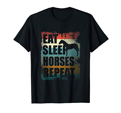 Vintage Reitclub Geschenk T-Shirt