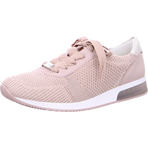 ARA Damen Lissabon Low-cut Sneaker, PUDER,WEISSGOLD , 37.5 EU