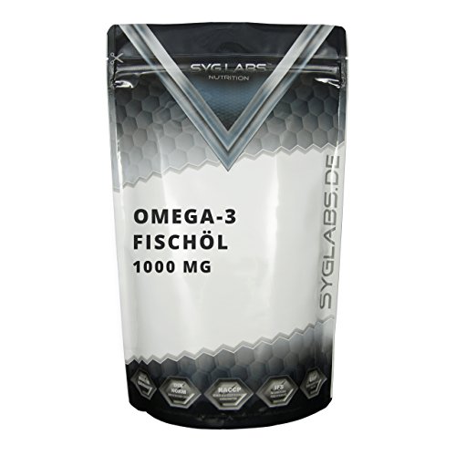 Syglabs Nutrition Omega 3 1000mg - 500 Kapseln