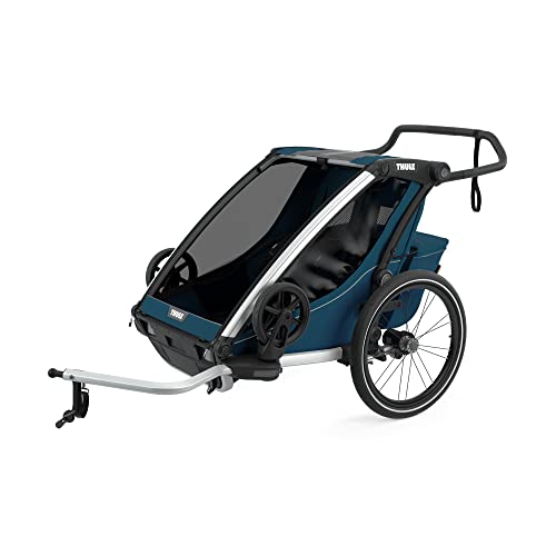 Thule Chariot Cross Multisport-fahrradanhänger Majolica Blue Double