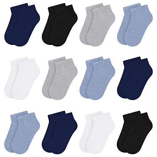 Libella 12er Kinder Jungen Sneaker Socken Kids Füßlinge Sneakersocken bunt 2116 23-26