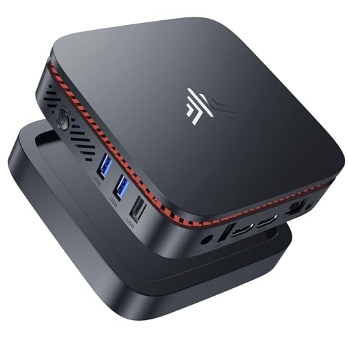 NiPoGi Mini PC Ιntel 12. Gen Alder Lake-N N100(Bis zu 3.4GHz) 16GB DDR4/512GB M.2 SSD,Mini Desktop PC WiFi 2.4G/5G,BT5.2/RJ45,Mini Computer 4K@60HZ UHD Dual Display,Micro PC für Büro/Unterhaltungs