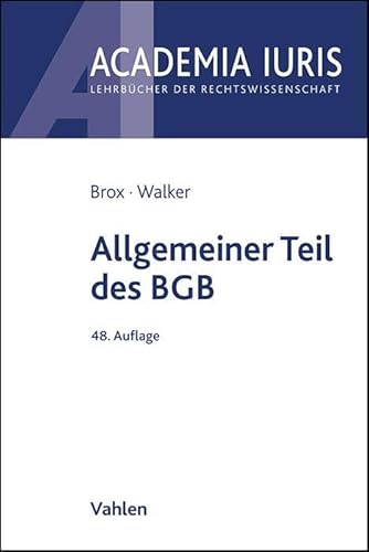 Allgemeiner Teil des BGB (Academia Iuris)