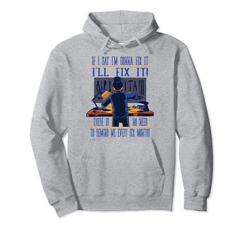Vergesslicher Heimwerker – Handwerker Handwerker Immobilienpflege Pullover Hoodie