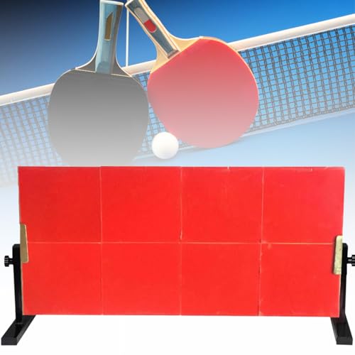 Tischtennis Rebound Board Tischtennis Returnbrett Mit 8-Roten Gummis Tischtennisplatte Rebounder Für Home Gym Indoor Outdoor Ping Pong Rebounder für Indoor Selbst Training