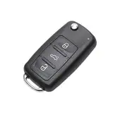 Ersatz-Klapp-Autoschlüsselgehäuse Funkschlüssel Schlüssel für VW Golf Mk6 T1guan Polo Passat CC SEAT Skoda Octavia 3Taste