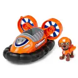 PAW PATROL, Luftkissenboot mit Zuma-Figur (Sustainable Basic Vehicle/Basis Fahrzeug), Spielzeug für Kinder ab 3 Jahren