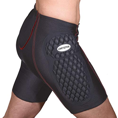 ORTEMA X-Pants LP (Gr.M mit Sitzeinlage) Prellschutz Hose - Schlag- und Prellschutz im Hüftbereich mit Schutz im Bereich des Steißbeins