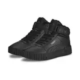 PUMA Mädchen Carina 2.0 Mid Wtr Jr Sneaker, Puma Black Puma Black Dark Shadow, 39 EU