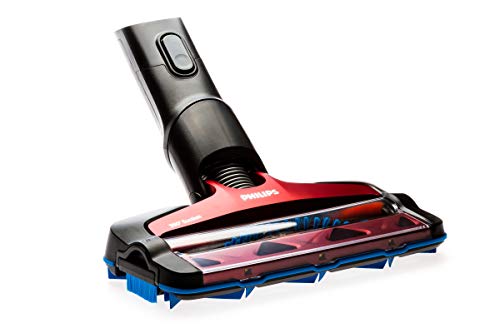 Philips CP0669/01 Staubsaugerdüse 360 Grad – Zubehör für Staubsauger (Stick Vacuum, Düse, Schwarz, Rot, FC6823)