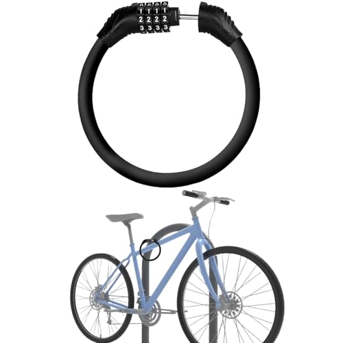 Fahrradschloss,Fahrrad KettenSchloss, Kettenschloss,Zahlen Code Kombination Schloss, Fahrrad Schlosser Kette Zahlen Code Kombination Schloss für Fahrrad Motorrad