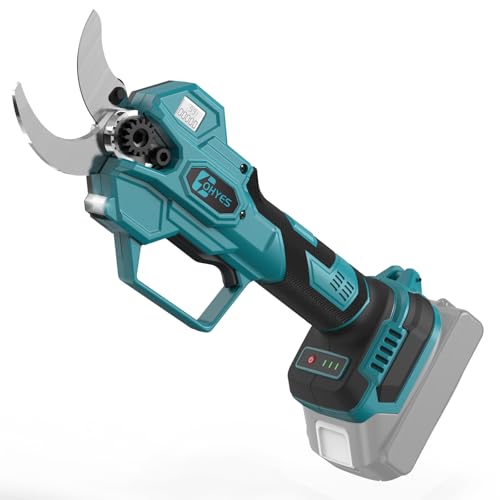 Akku-Astschere Professionelle Passend für Makita 18V Batterie Elektrisch mit LCD-Anzeige 40mm Maximaler Schneiddurchmesser Für Zweige, Sträucher und Stämme(Batterie nicht enthalten)