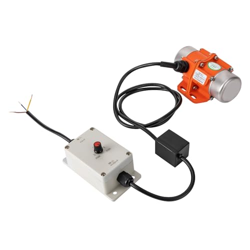 30W 220V Elektrischer Vibrationsmotor AC Vibration Motor Asynchroner Vibrationsmotor Mehrzweckmotor mit Drehzahlregler Elektrischer Rüttler
