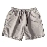 WKAYsIV Chinos Herren Shorts in Herren für Herren, bonbonfarbene Viertelhose, sportliche Herren-Shorts, locker, schnell trocknend, dünn, Strandhose Herren Hose Schwarz Kurz(Grey,XL)