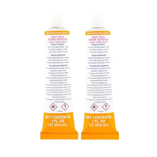 STEINBACH | Unterwasser Reparatur-Set | 2 Stück | für Vinyl-Folien | inkl. 260 cm² Folie (0,22 mm) & 30 g Kleber | ideal für Poolfolie | Reparatur auch unter Wasser möglich | einfache Anwendung