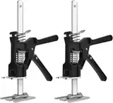 2 Stück Arm Handwerkzeugheber - Arbeitssparende Heber - Arbeitssparender Arm bis zu 200KG - Höhenregler für Fliesen,Holzplatten,Türen,Fenster und Schränke(Schwarz)