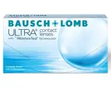 Bausch + Lomb Ultra, sphärische Premium Monatslinsen, Kontaktlinsen weich, 6 Stück BC 8.5 mm / DIA 14.2 / -2.50 Dioptrien