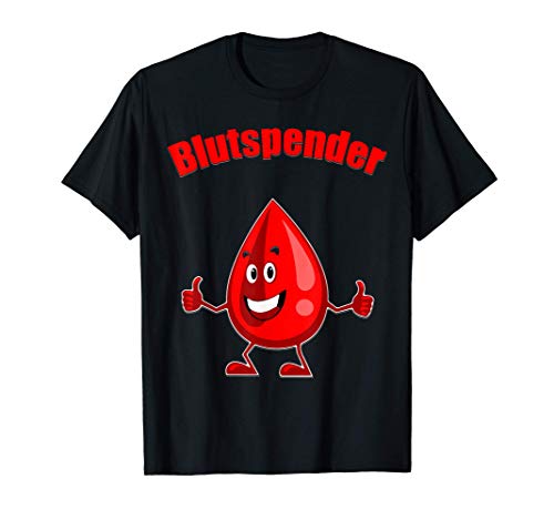 Blutspendershirt - Blutspenden - Geschenkidee - Blutspender T-Shirt
