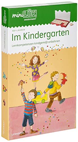 miniLÜK-Set: Im Kindergarten: Lernkompetenzen kindgemäß anbahnen (miniLÜK-Sets, Band 4)