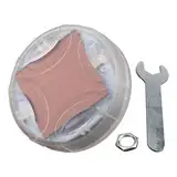 Ventilschaftlichter, Motorrad-Radlicht, staubdichtes Auto-Rad-Luftventil-Licht, buntes LED-Reifenlicht, Gummi- und ABS-Materialien, Radluftkappen-Abdeckung für Auto, 4,4 x 2,6 cm