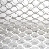 Matratzenunterlage Abstandsgewirke Mesh 10mm Air Mesh 410 g/m² Verschiedene Längen für Matratzenunterlage, Polsterunterlage, Camping, Belüftung (140cm x 200cm) | Grundpreis pro qm: € 16,21