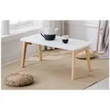 Klappbarer Kleiner Tisch Mit Verdickter Tischplatte Und Stabilen Beinen, Japanischer Tatami-Tisch, Kleiner Arbeitstisch, Wohnzimmer-Couchtisch, Sofa-Beistelltisch (Color : B, S : 60x40x35cm), CJ-111