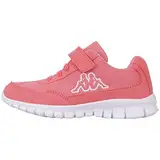 Kappa Kinder Sneaker STYLECODE: 260604K FOLLOW K Größe 30 Flamingo/White