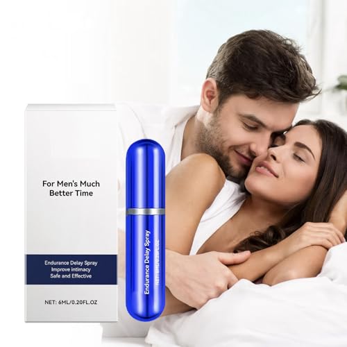 Delay Spray Für Mann,Erektionshilfe Für Männer,Potenzmittel Extra Stark Für Männer Sofortwirkung,Verzögerungsspray Mann Sex,Ideal Zur Förderung Der Intimität Von Paaren