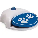 CoolPets Splash Water Fountain - Wasserspaß für Haustiere - Lieferung mit Zwei Düsen - Trinkwasser für Hunde - Trinkbrunnen für Haustiere - Blau