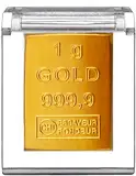 Gold als Geschenk - Goldbarren 1g in hochwertiger Kapsel + Echtheitszertifikat Feingold 999.9