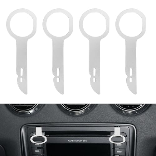 flintronic Auto Zierleistenkeile, 4 Stück Hebelwerkzeug Auto Set, Demontage Werkzeug Innenraum Verkleidung, Werkzeug für Fahrzeug Innen Verkleidung Reparatur Zierleisten Keil Clip Löser
