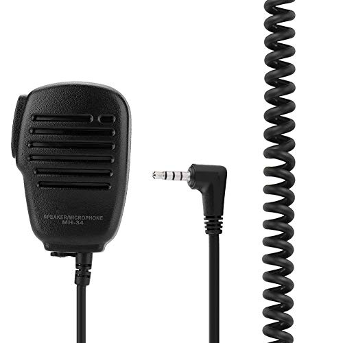 VBESTLIFEFunkgerät Lautsprecher Mikrofon, Handheld Mikrofon kompatibel mit YAESU/Vertex für Polizei, Armee, Diskotheken, Bars usw.